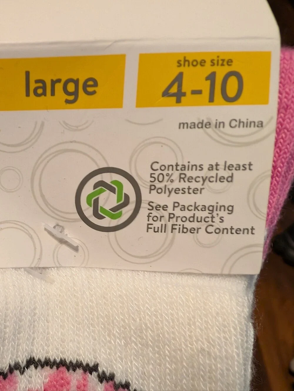 10 Pk Mid Crew Socks